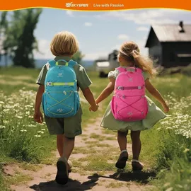 luxuskollektion Kinderrucksack 15 l blau