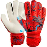 Reusch Attrakt Grip bright red/future blue 10,5
