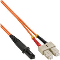 InLine LWL Duplex Kabel, MTRJ/SC, 50/125μm, OM2, 2m