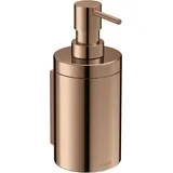 Hansgrohe Lotionspender Axor Uni. Circular d 76x182mm, Wandmont., polished red gold