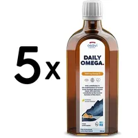 (1250 ml, 55,95 EUR/1L) 5 x (Osavi Daily Omega, 1600mg Omega 3 (Natural Lemon)