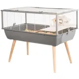 Zolux Nagerkäfig Neo Nigha 36 x 36 x 36 cm grau