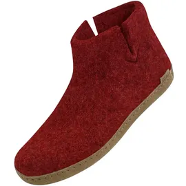 Glerups Hüttenschuhe Rot 43