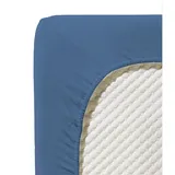 FLEURESSE Jenny C 001115 Single-Jersey 180 x 200 - 200 x 200 cm denim