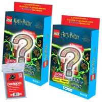 Bundle mit Lego Harry Potter - Serie 2 - Sammelsticker - Exklusive STRONCARD Hüllen - Auswahl (2 Blister)