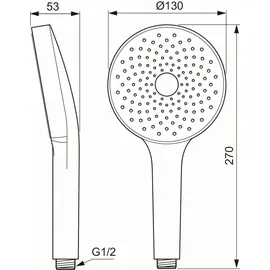 Ideal Standard Solos Handbrause A7895AA