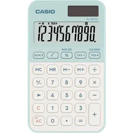 Casio Taschenrechner Hellgrün (B x H x T) 70 x 8.6 x 120 mm