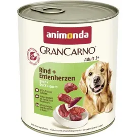 Animonda GranCarno Original Adult Rind & Entenherzen 6 x 800 g