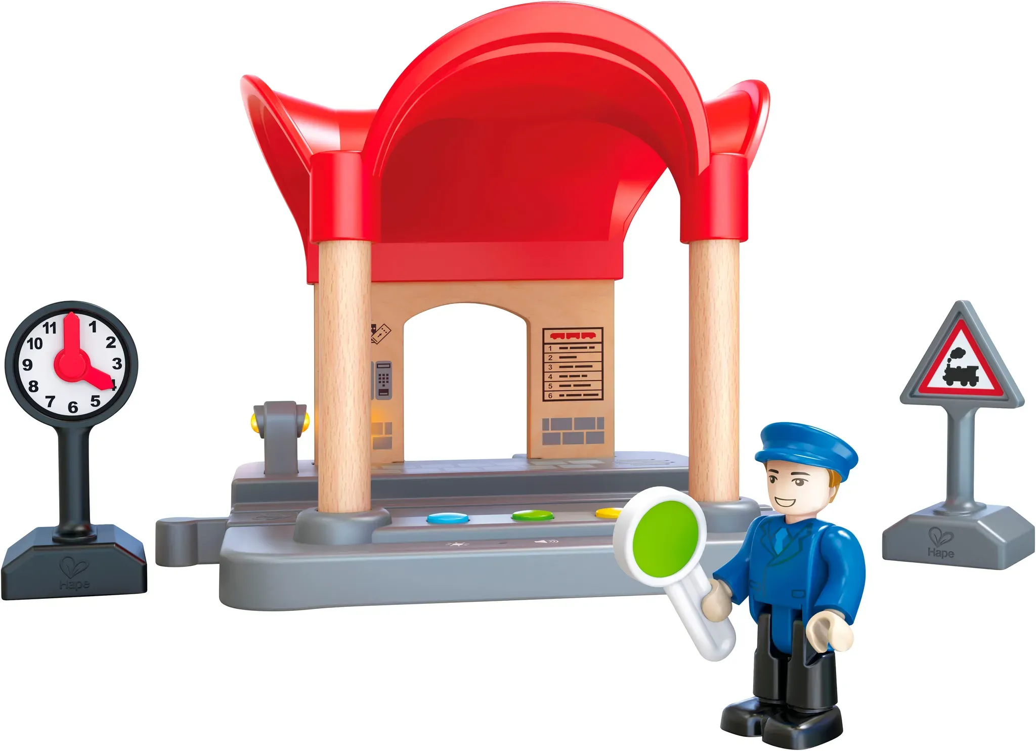 Spielzeugeisenbahn-Gebäude HAPE 