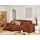 best mobilier Garance – Ecksofa beidseitig montierbar - 4-sitzer – aus Cord Terrakotta