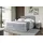 altdecor Boxspringbett mit 2 Matratzen und Topper - 180x200 cm - ZAFIRA-BZ KING - Grau Samt - Polsterbett mit, H3- und H4- Matratzen, Bettkasten un... - Grau