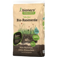 bionero bionero® Bio-Rasenerde sattes Grün 40 l)