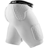 McDavid Unisex Thudd Schutzhose, Weiß, XL