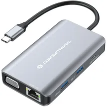 Conceptronic DONN21G 7-in-1 USB 3.2 Gen 1 Dockingstation