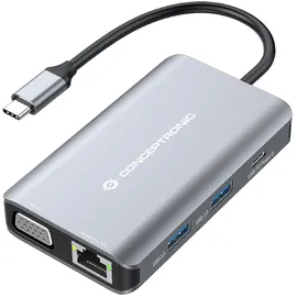 Conceptronic DONN21G 7-in-1 USB 3.2 Gen 1 Dockingstation