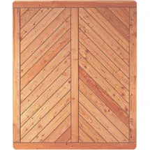 Tetzner & Jentzsch Sichtschutzzaun Esbjerg-Serie 150 x 180 cm Lärche