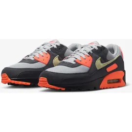 Nike Air Max 90 Herren Light Smoke Grey/Hyper Crimson Limelight 42,5