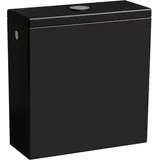 Laufen Aufputz-Spülkasten 824337 Schwarz glänzend