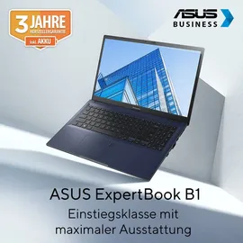 Asus ExpertBook B1 B1502CVA-BQ0091X Star Black, Core i5-1335U, 16GB RAM, 512GB SSD, DE (90NX06X1-M00390)