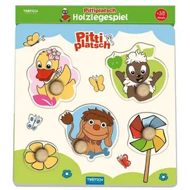 Trötsch Verlag Pittiplatsch Holzlegespiel