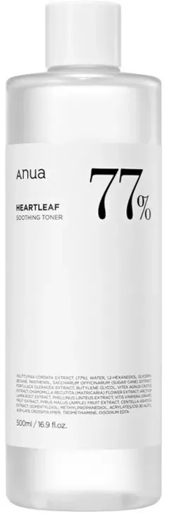 ANUA Heartleaf 77% Beruhigender Toner 500ml