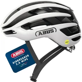 ABUS Airbreaker 2.0 MIPS L  57-61 cm shiny white