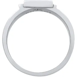 KUZZOI Ring 925 Silber Siegelring in schwarz, | Gr.: 64