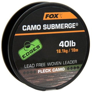 Fox Submerge Camo Lead Free Woven Leader - Vorfachschnur, Tragkraft:40lbs/18kg