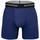 Scotch & Soda Boxershorts Solid Cotton Stretch Grau/Blau L 3er Pack