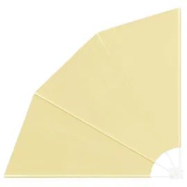 vidaXL Balkonverkleidung 140 x 140 cm Sand Stoff