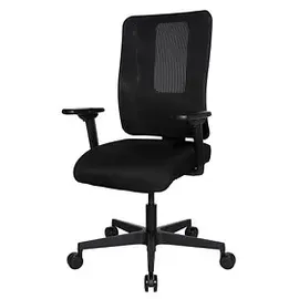TOPSTAR Sitness Open X Deluxe Netz mit Armlehnen schwarz/schwarz
