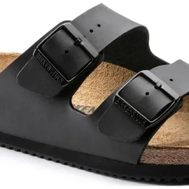 Birkenstock Arizona PROF Birko-Flor schmal Schwarz 47