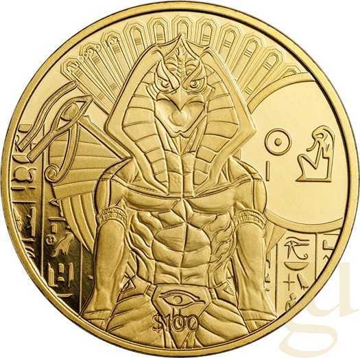1 Unze Goldmünze Sierra Leone Ägyptische Götter - Ra 2023
