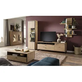 Uno Vitrine Argon 63 x 38 x 210 cm Mehrfarbig