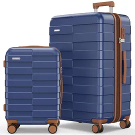 vipbox Koffer-Set 2-tlg. blau