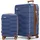 vipbox Koffer-Set 2-tlg. blau