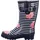 Beck Damen Stripes Gummistiefel, Blau, 41 EU