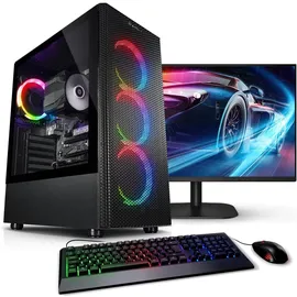 Kiebel Viper V Gaming-PC AMD Ryzen 5 5600G 2023 23,8" TFT 3,9 GHz 16 GB RAM 500 GB SSD Windows 11 Home