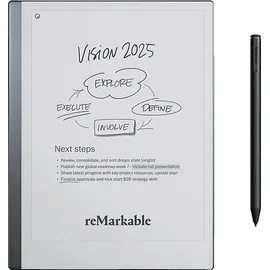 reMarkable 2 - 10.3 Zoll Papiertablet inklusive Marker Plus Grafiktablet, Grau