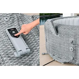 BESTWAY Lay-Z-Spa Bali AirJet 196 x 71 cm Lichtgrau