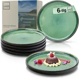 sänger Dessertteller 6-teilig 6 cm grün