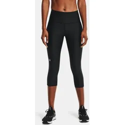 Schwarze Under Armour Damen Capri-leggings SCHWARZ|WEISS|WEISS XL