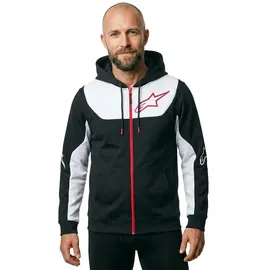 Alpinestars Sessions V3 Kapuzenjacke Herren Schwarz/Weiß/Rot XL