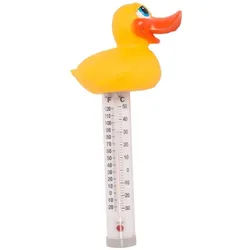 Poolschwimmthermometer Ente