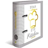 Herma Motiv-Ordner A5 Motiv Rezeptordner A5 Star of The Kitchen