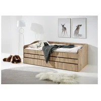 RELITA - Funktionsbett Jill 90x200 inkl. Rolllattenrost, 3 Schubladen