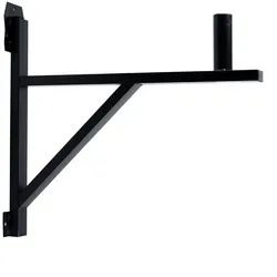 Wandhalterung für Lautsprecher Boxen Ständer Befestigung, mit Flansch, Max Traglast 25kg