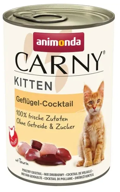 Animonda Carny Kitten Geflügel-Cocktail - 12x400g