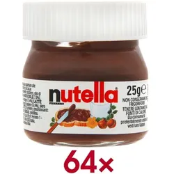 Nutella 64er-Pack Nougatcreme »nutella« 25 g