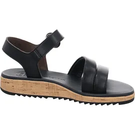 Paul Green Sandale Damen Schwarz 38